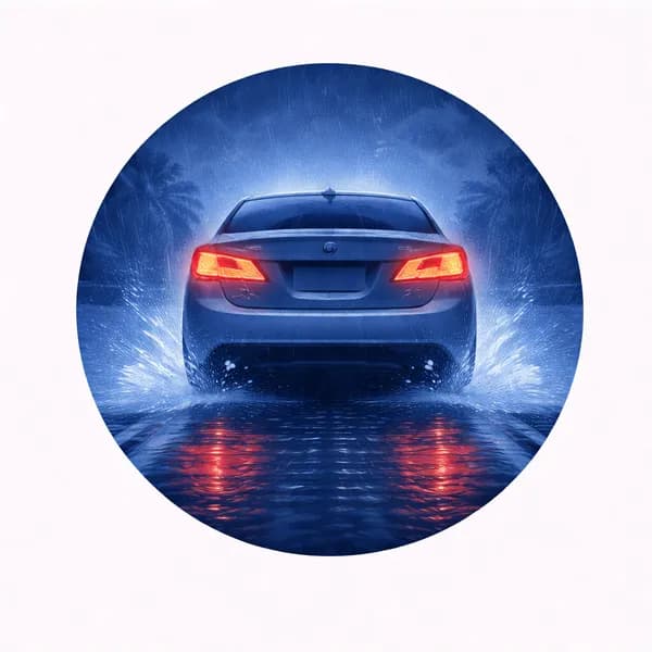 Frenos: tu mejor seguro bajo lluvia