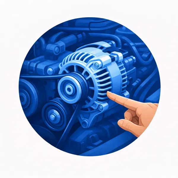 3. Alternador fallando