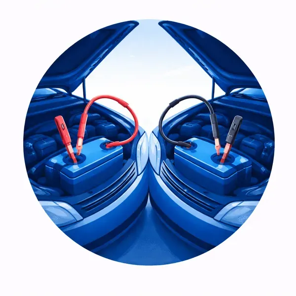 1. Batería descargada o muerta