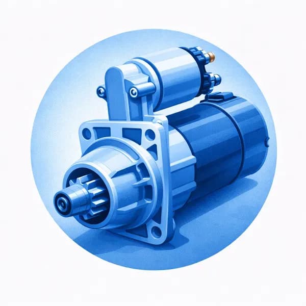 2. Motor de arranque dañado